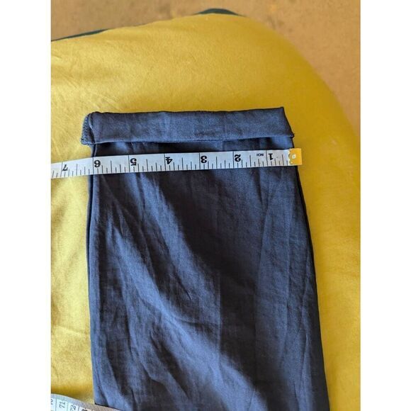 Free People Women’s Small Gray Angelica Beaded Belted Silky Jumpsuit Pantsuit - Picture 8 of 9